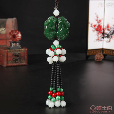 義烏博聚工藝品廠 匠心打造汽車吉祥掛件，貔貅吊飾守護出行平安